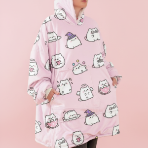 valentine leo wearable blanket hoodie