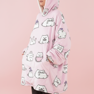 valentine leo wearable blanket hoodie